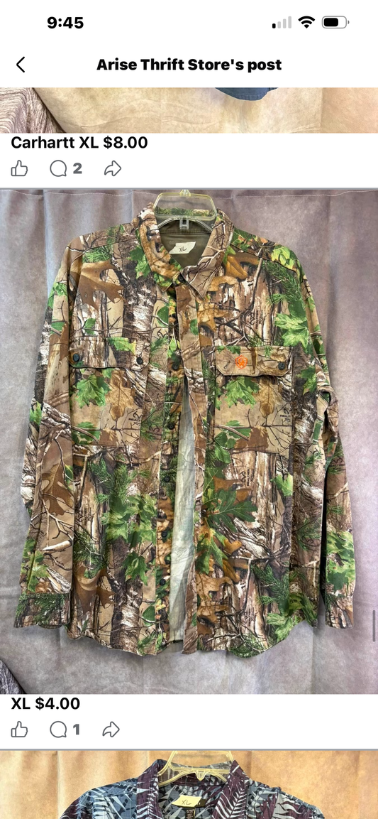 Camo shirt