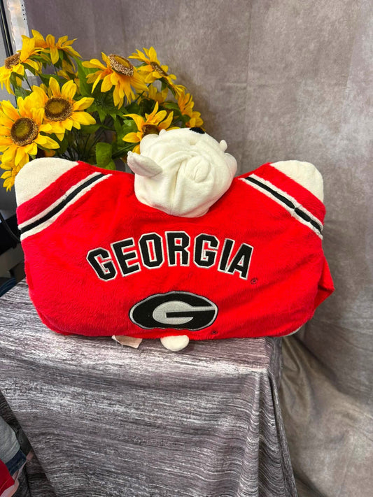 Georgia bulldog pillow